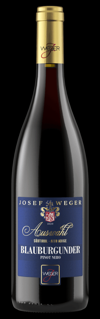 Selezione Maso delle Rose, Vino Rosso, Josef Weger Blauburgunder Pinot Nero