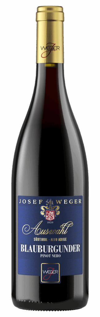 Selezione Maso delle Rose, Vino Rosso, Josef Weger Blauburgunder Pinot Nero